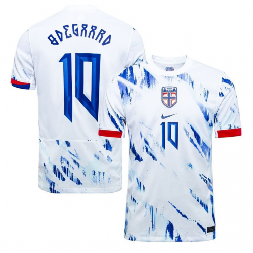 ØDEGAARD #10 Norway Away Jersey 2024