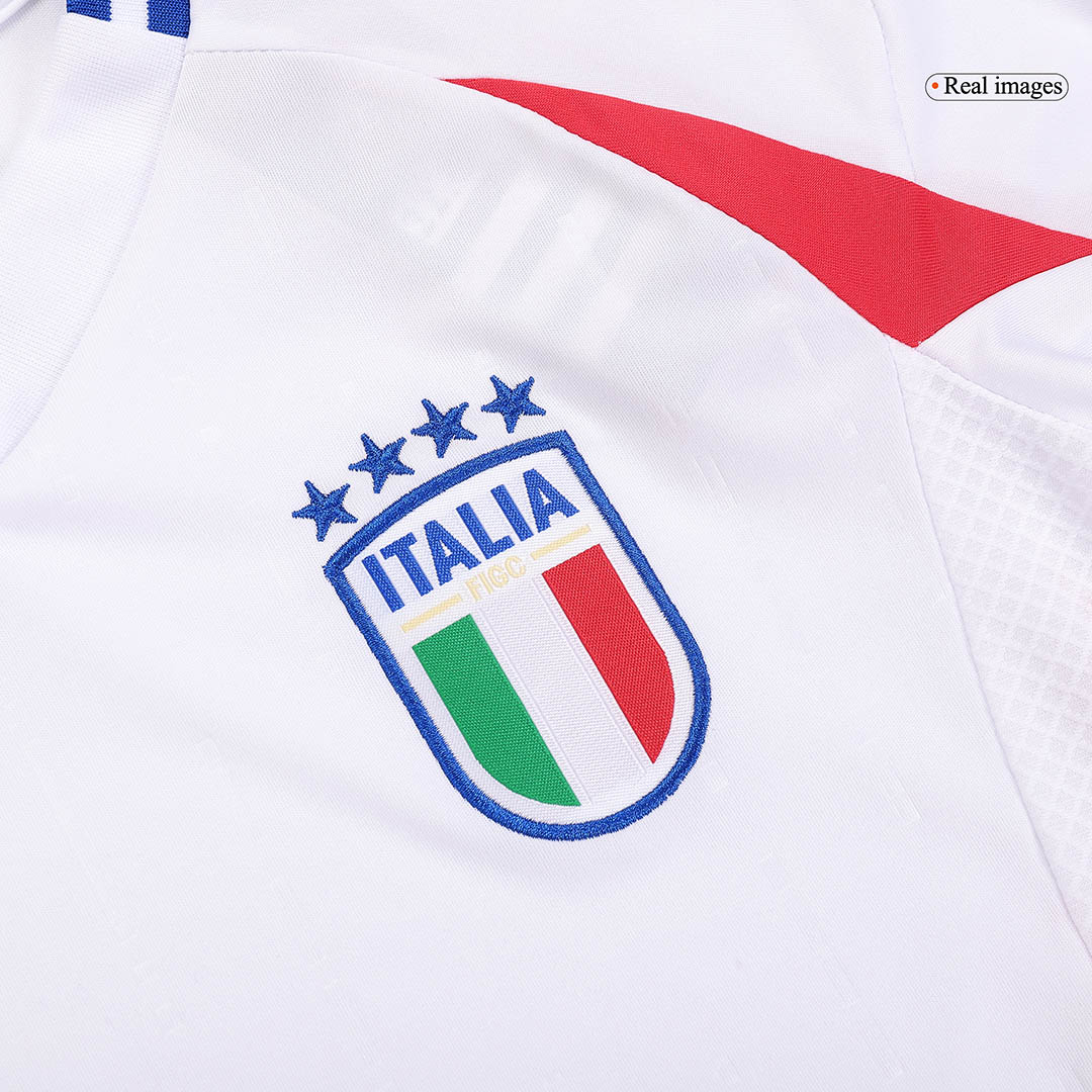 Kids Italy Away Full Jersey Kit Euro 2024