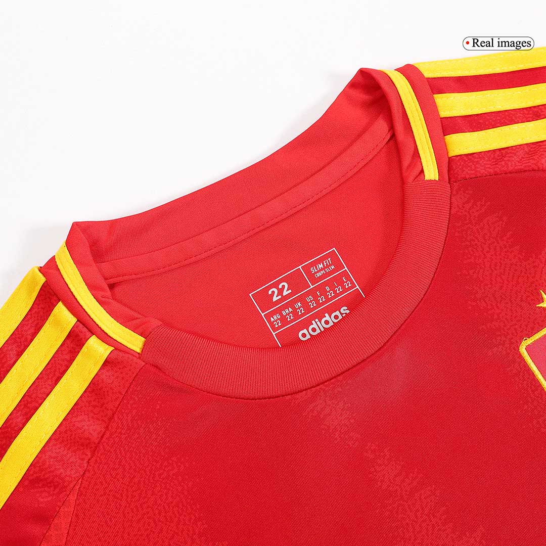 [Super Replica] Kids Spain Home Full Jersey Kit Euro 2024