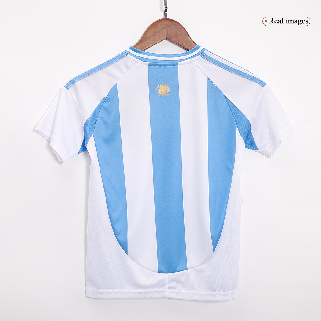 Kids Argentina Home Full Jersey Kit Copa America 2024