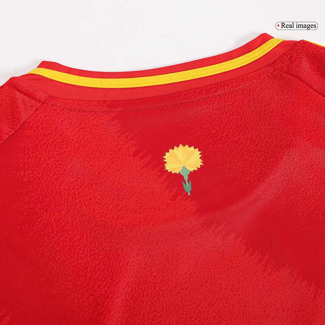 [Super Replica] Kids Spain Home Full Jersey Kit Euro 2024