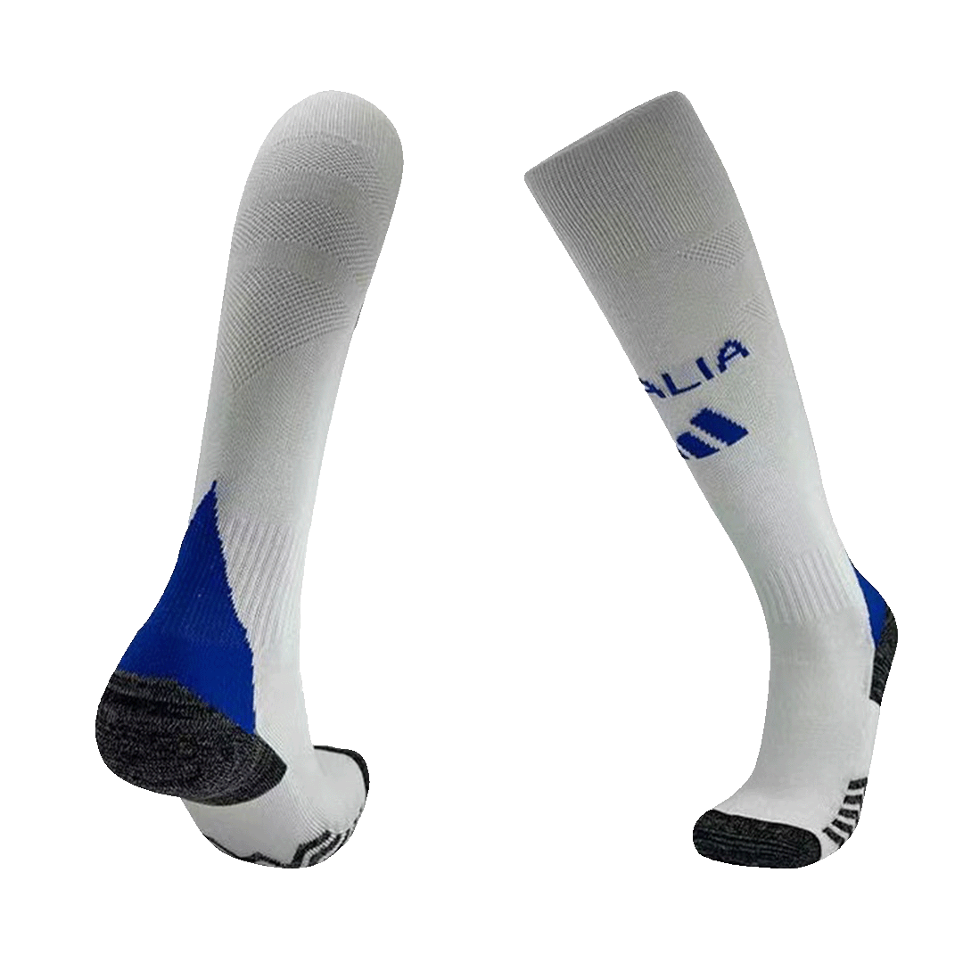 Kids Italy Away Soccer Socks 2024