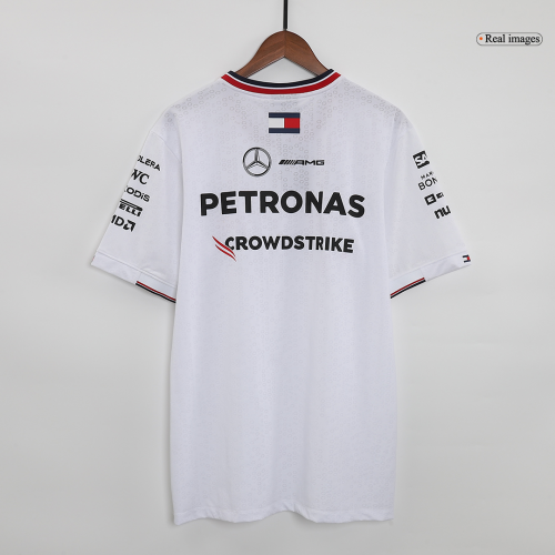 Mercedes AMG Petronas F1 Team Driver T-Shirt - White 2024