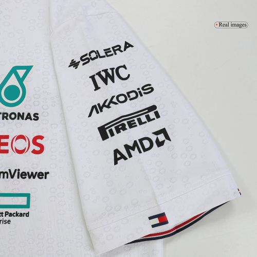 Mercedes AMG Petronas F1 Team Driver T-Shirt - White 2024