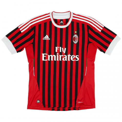 PATO #7 Retro AC Milan Home Jersey 2011/12