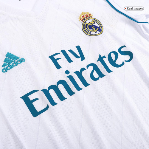 Ronaldo #7 Retro Real Madrid Home Jersey 2017/18