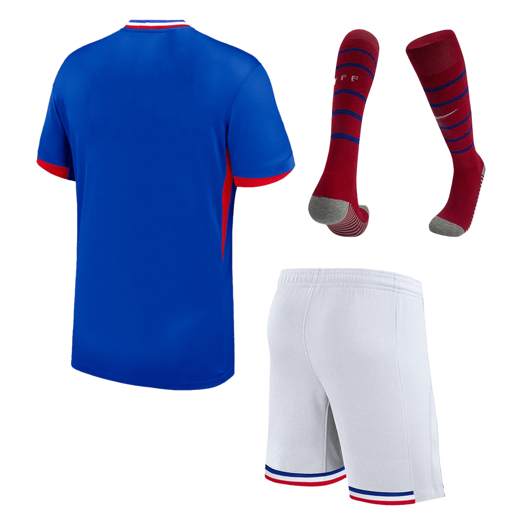 [Spuer Replica] France Home Full Kit Euro 2024