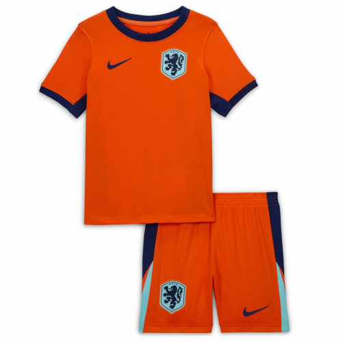 Kids Netherlands Home Jersey Kit Euro 2024