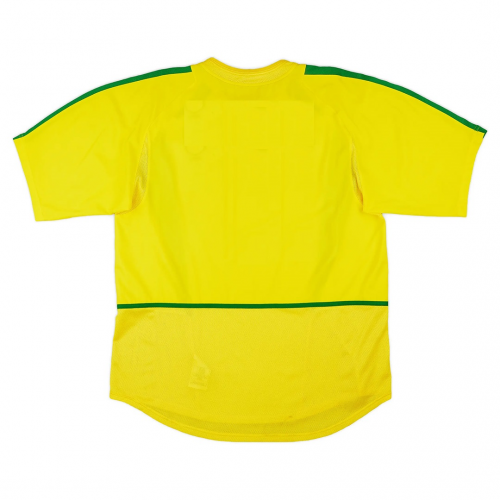 Brazil Retro Jersey Home World Cup 2002