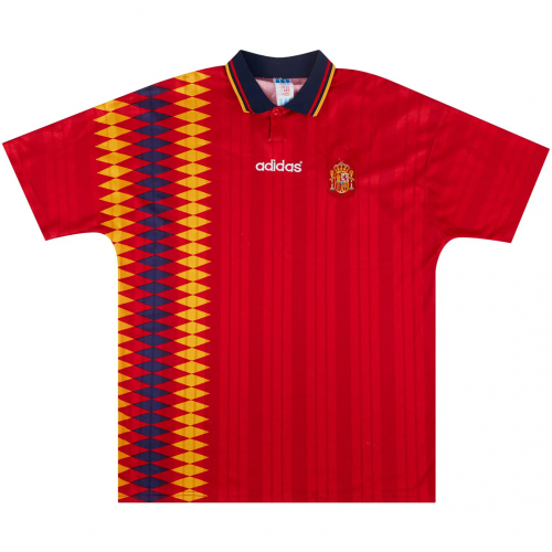 Retro Spain Home Jersey World Cup 1994