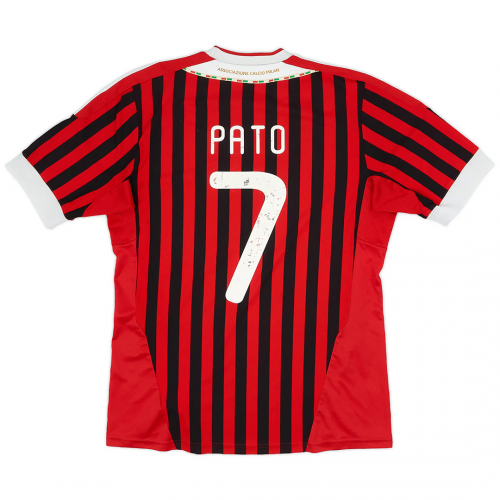 PATO #7 Retro AC Milan Home Jersey 2011/12