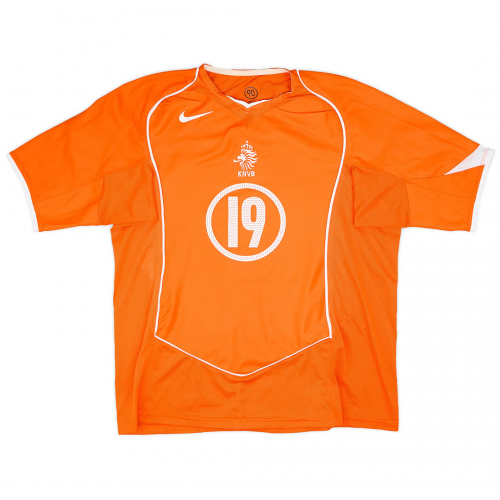 ROBBEN #19 Netherlands Retro Jersey Home EURO 2004