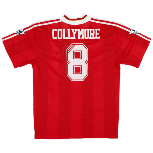 COLLYMORE #8 Retro Liverpool Home Jersey 1995/96