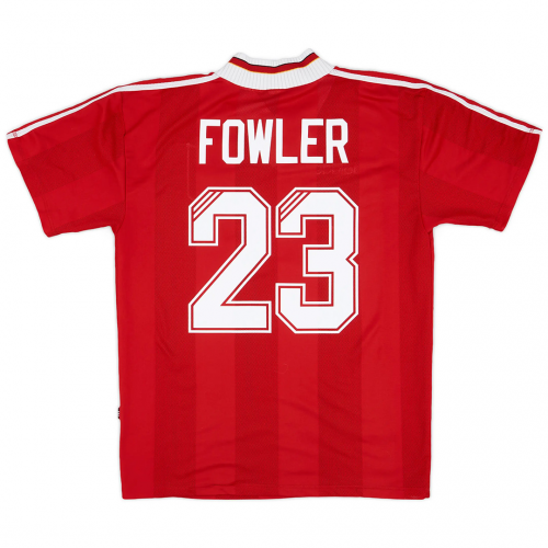 FOWLER #23 Retro Liverpool Home Jersey 1995/96