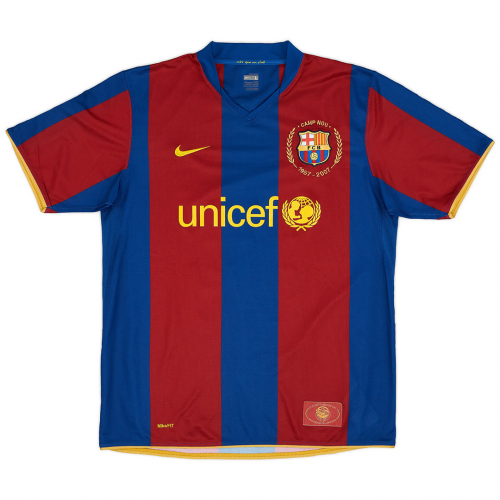 Henry #14 Barcelona Retro Home Jersey 50-Years Anniversary 2007/08