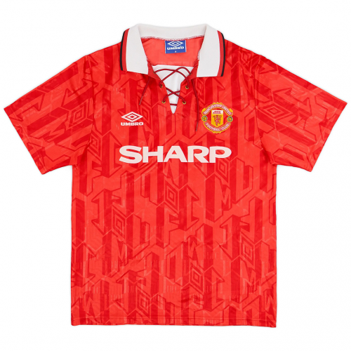 Cantona #7 Retro Manchester United Home Jersey 1992/94