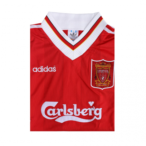 RUSH #9 Retro Liverpool Home Jersey 1995/96