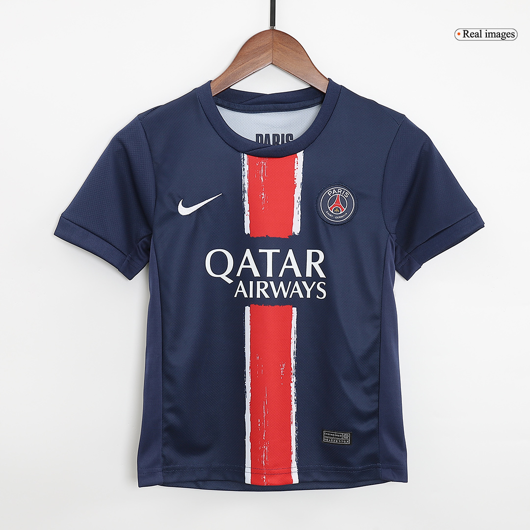 Kids PSG Home Full Kit(Jersey+Shorts+Socks) 2024/25