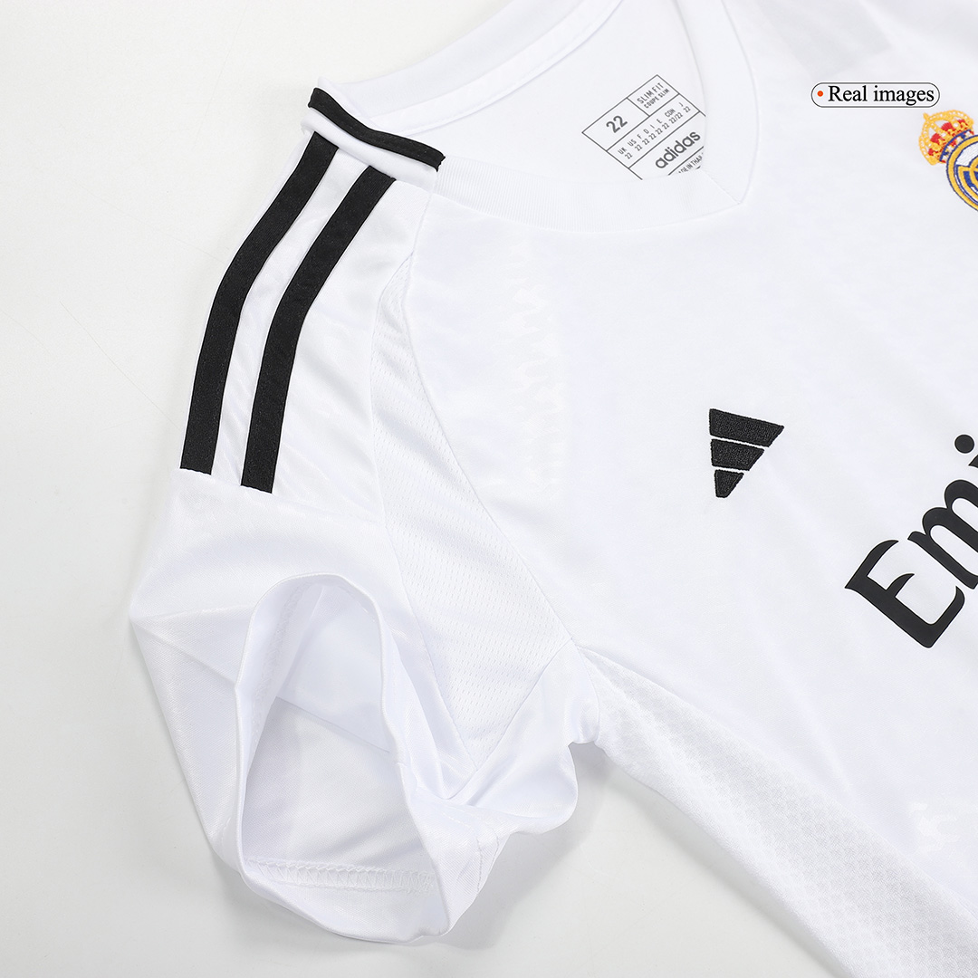 Kids Real Madrid Home Full Jersey Kit 2024/25