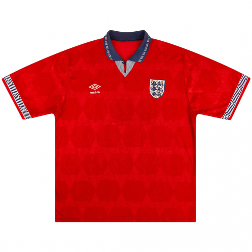 Retro England Away Jersey World Cup 1990