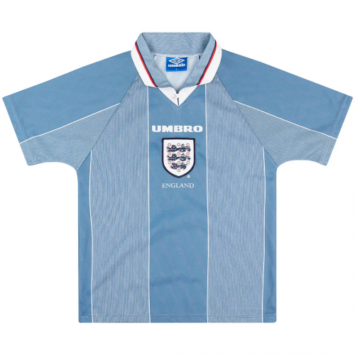 Retro England Away Jersey Euro Cup 1996