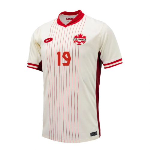 DAVIES #19 Canada Away Jersey Copa America 2024