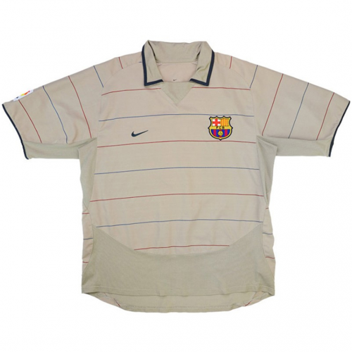 Xavi #6 Retro Barcelona Away Jersey 2003/05