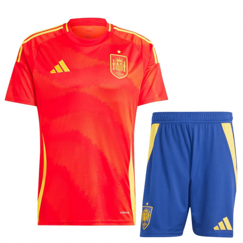 [Super Replica] Spain Home Kit(Jersey+Shorts) Euro 2024