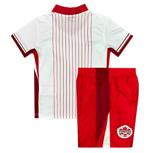 Kids Canada Away Kit Copa America 2024