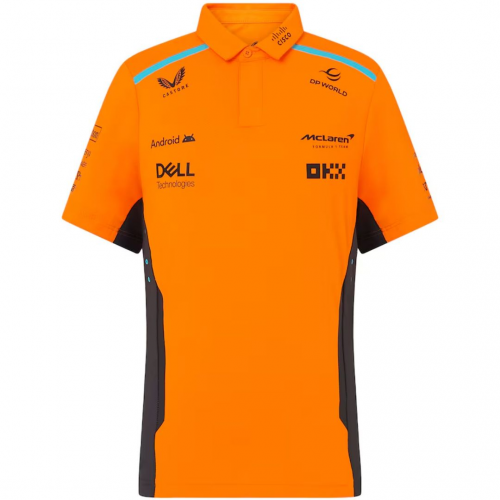 McLaren F1 Racing Team Polo Orange 2024