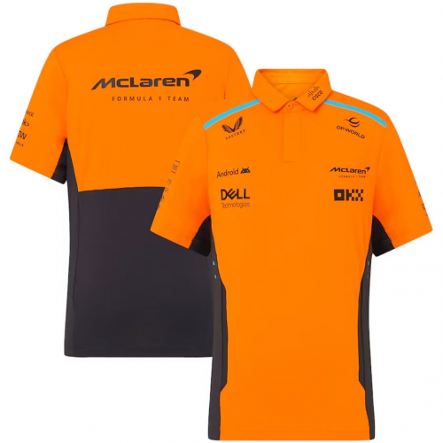 McLaren F1 Racing Team Polo Orange 2024