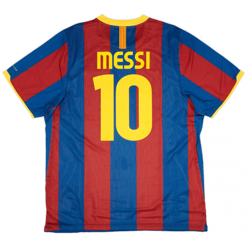 Messi #10 Barcelona Retro Jersey Home 2010/11