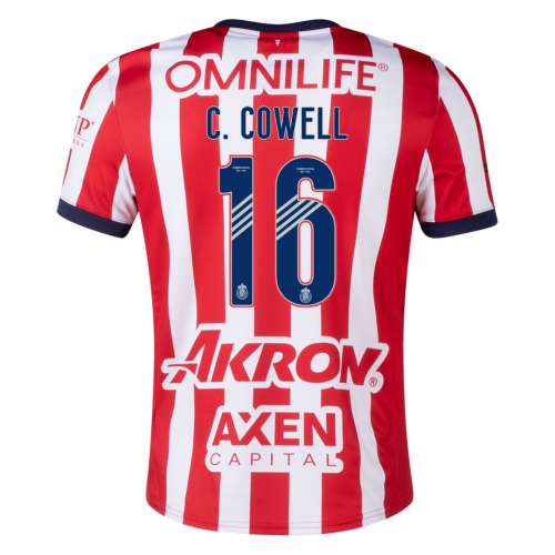 [Super Replica] C. COWELL #16 Chivas Home Jersey 2024/25