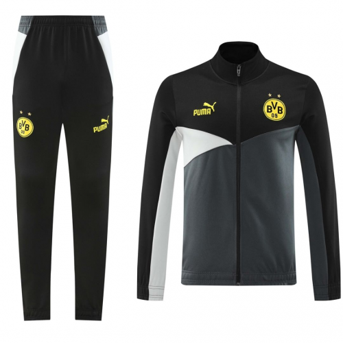 Borussia Dortmund Training Kit Jacket+Pants Black 2024/25