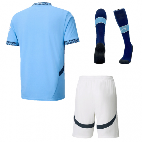 [Super Replica] Manchester City Home Full Jersey Kit 2024/25