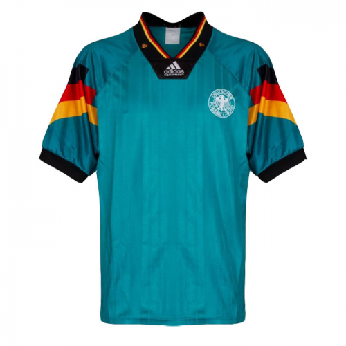 VÖLLER #9 Germany Retro Jersey Away 1992