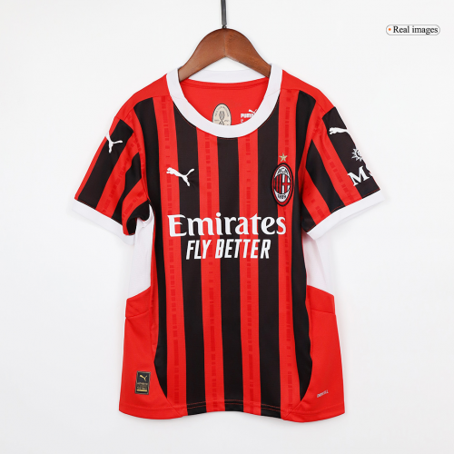 Kids AC Milan Home Jersey Kit 2024/25