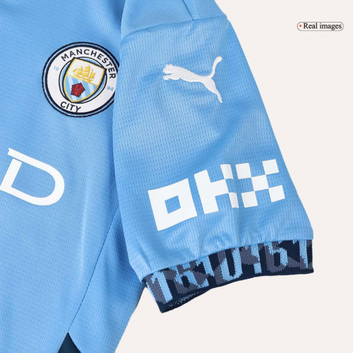 Discount Kids Manchester City Home Kit 2024/25