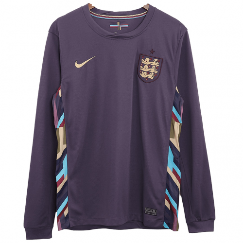 England Away Long Sleeve Jersey Euro 2024