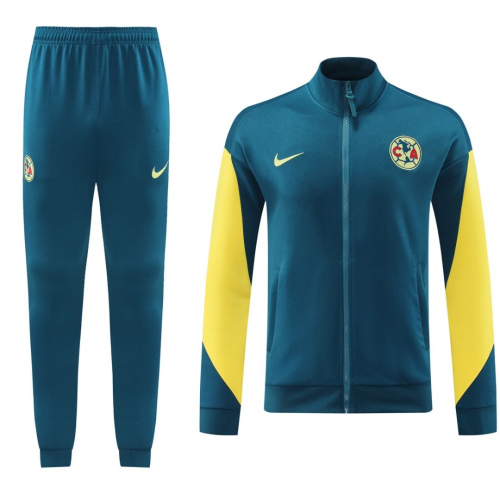 Club America Training Jacket Kit (Top+Pants) Green 2024/25