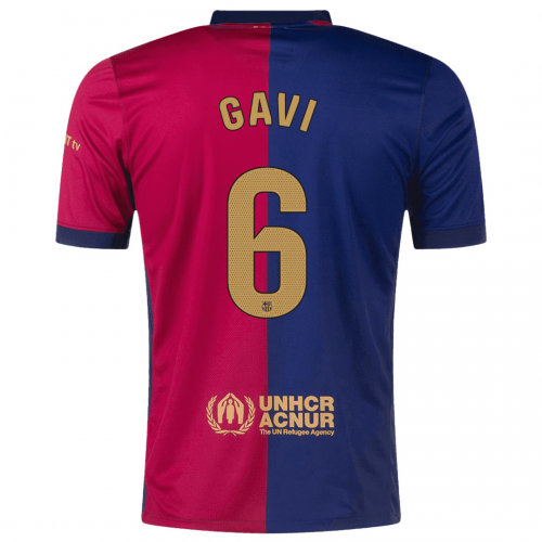 [Super Replica] GAVI #6 Barcelona Home Jersey 2024/25