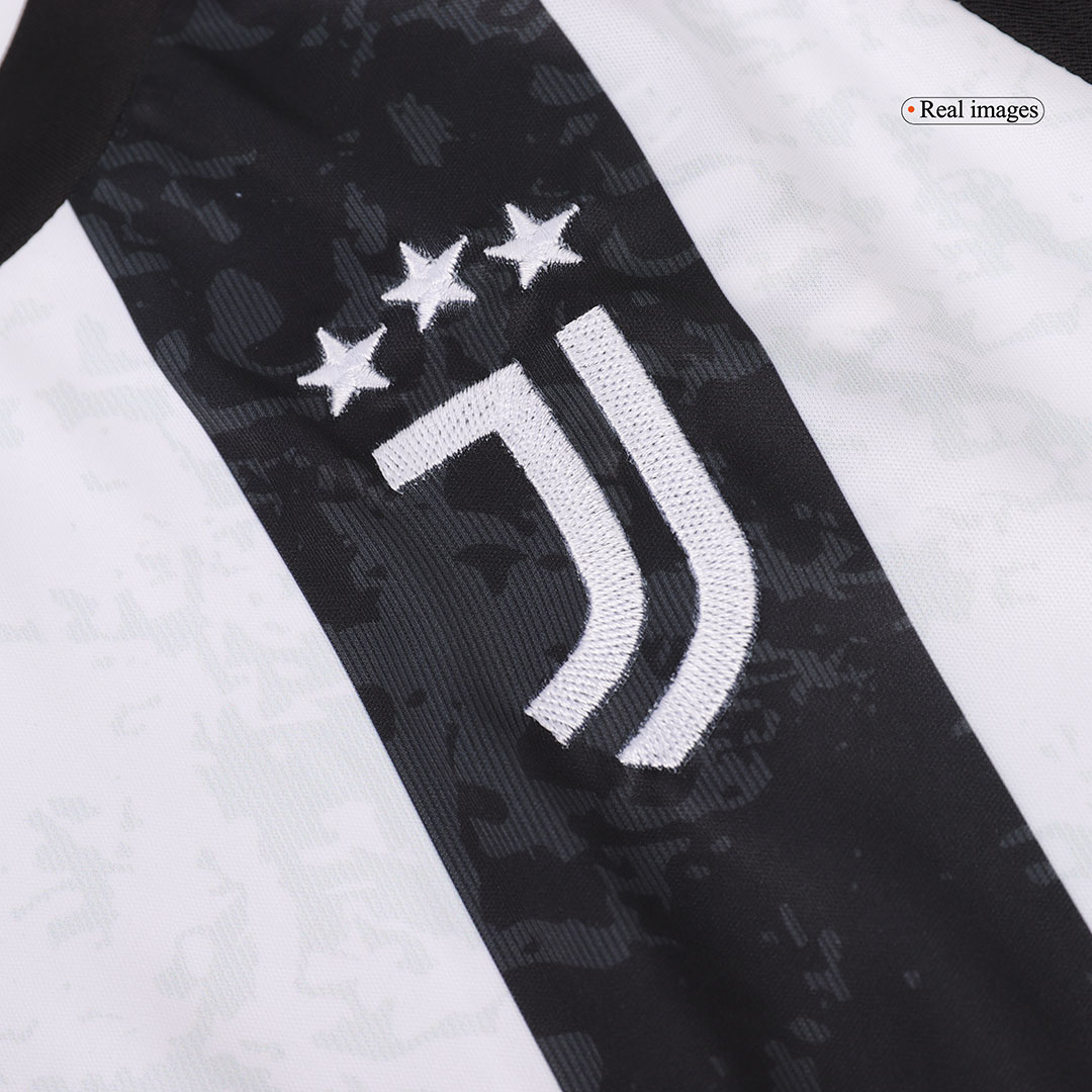 Kids Juventus Home Full Kit(Jersey+Shorts+Socks) 2024/25