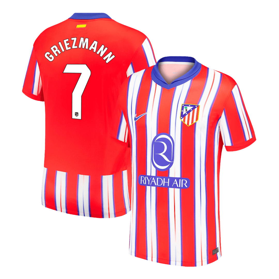 GRIEZMANN #7 Atletico Madrid Home Jersey 2024/25