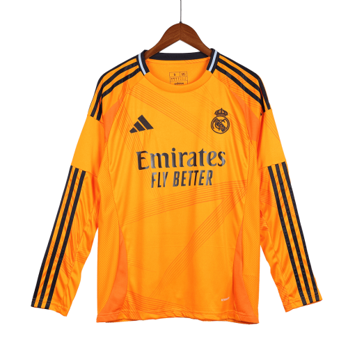 Real Madrid Away Long Sleeve Jersey 2024/25