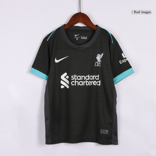 Kids Liverpool Away Jersey Kit 2024/25