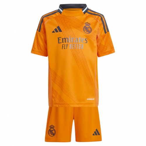 Kids Real Madrid Away Kit Jersey+Shorts 2024/25