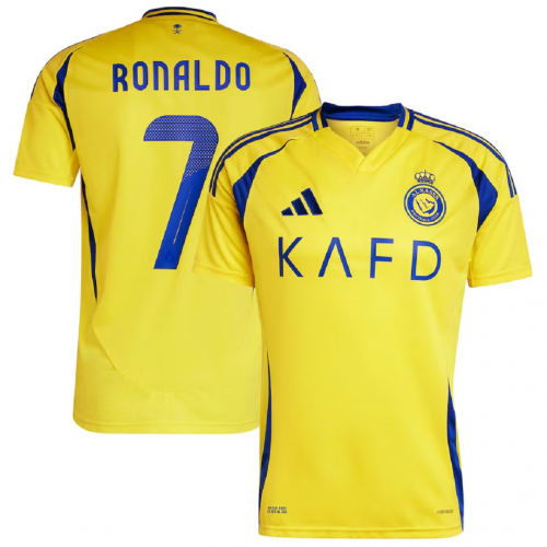 [Super Replica] RONALDO #7 Al Nassr Home Jersey 2024/25 - ACL Font