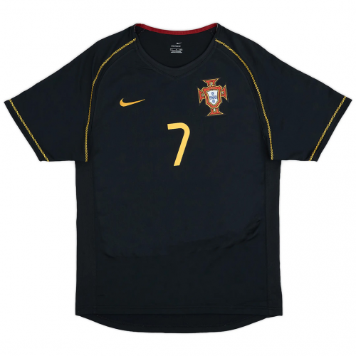 FIGO #7 Retro Portugal Away Jersey World Cup 2006