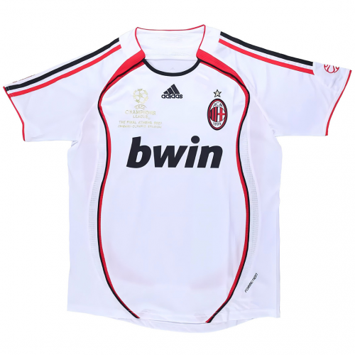 PIRLO #21 Retro AC Milan UCL Final Away Jersey 2006/07