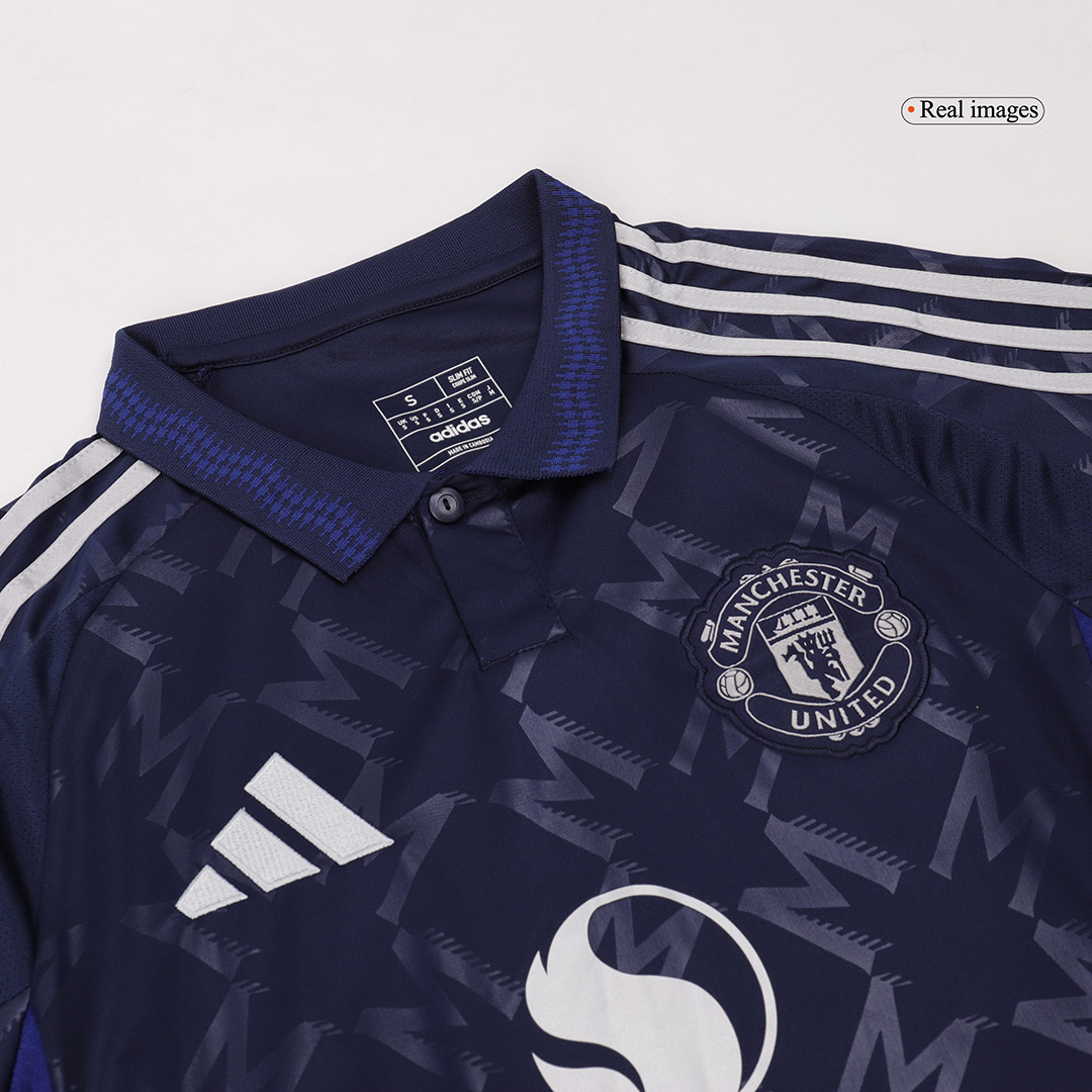 GARNACHO #17 Manchester United Away Jersey 2024/25 - Man United Font